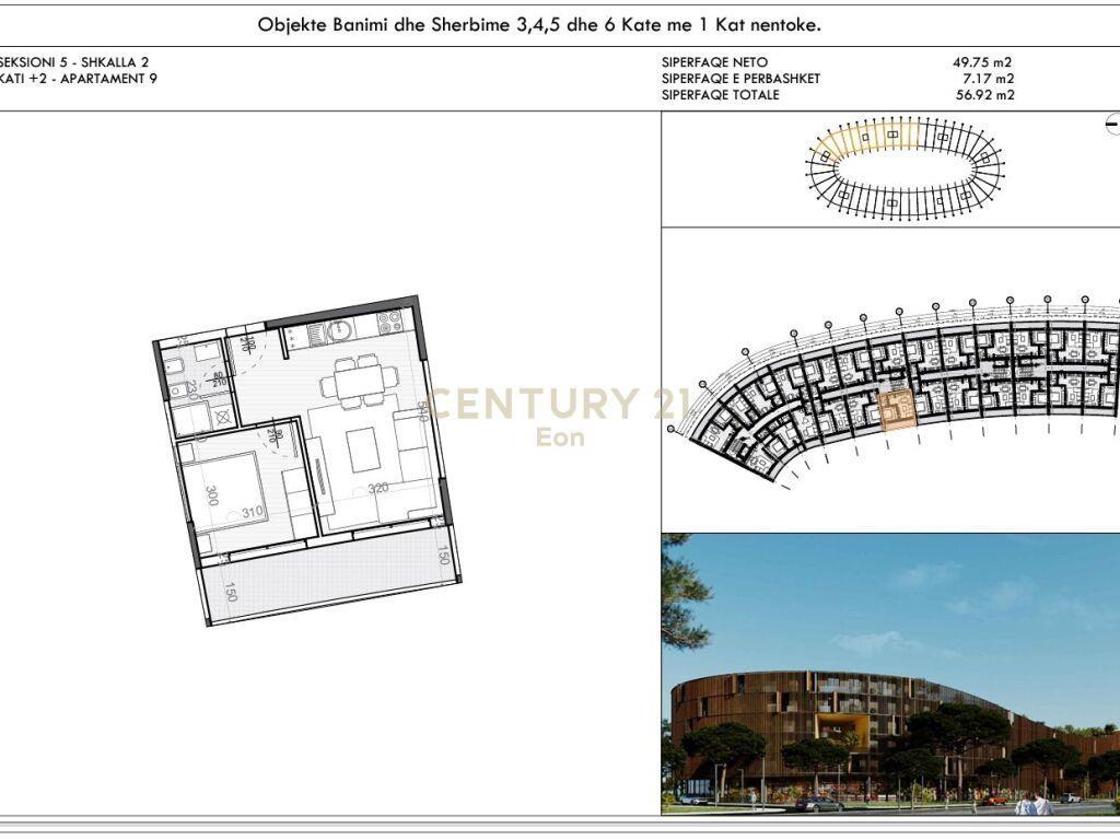 EKSKLUZIVE! APART 1+1 GOLEM PAGESE ME KESTE