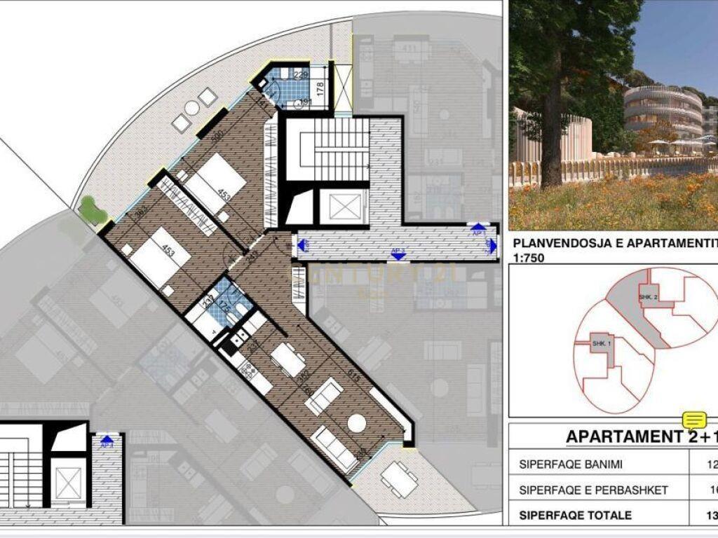 SHITET SUPER APARTAMENT 2+1 ME PAMJE DETI TEK “WHITE HILL RE