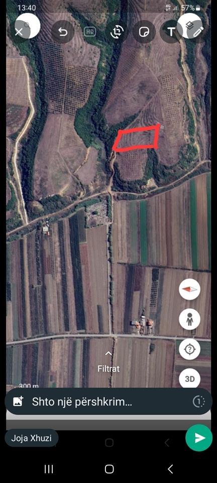 Shitet toke koder me pamje nga deti spille