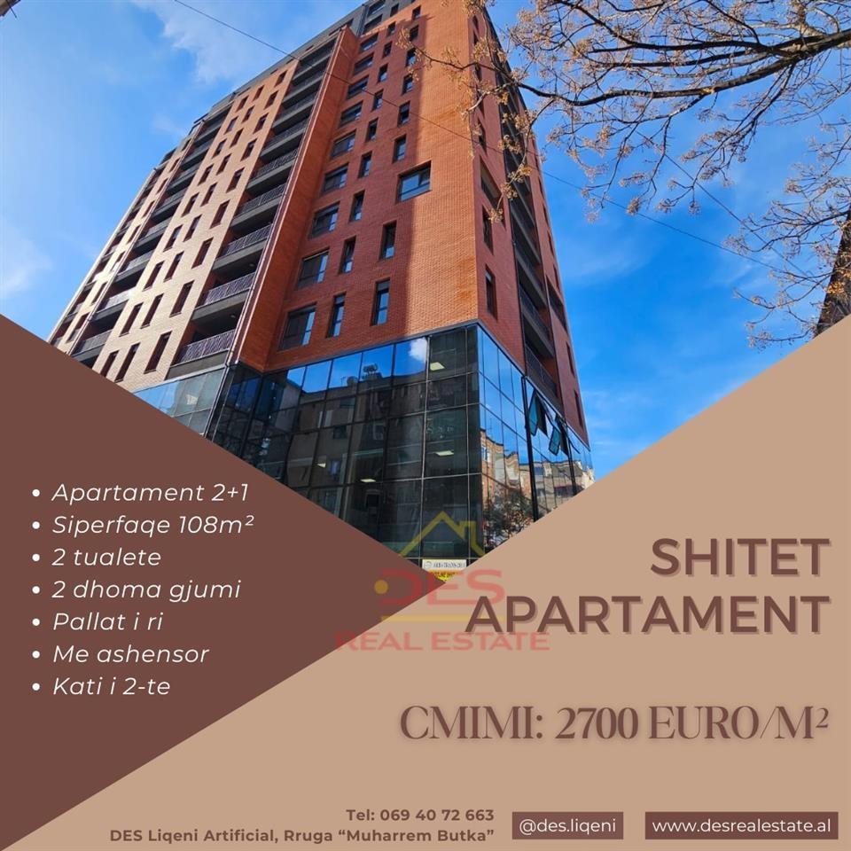 SHITET APARTAMENT 2+1, MBRAPA GJYKATES ADMINISTRATIVE,TIRANE