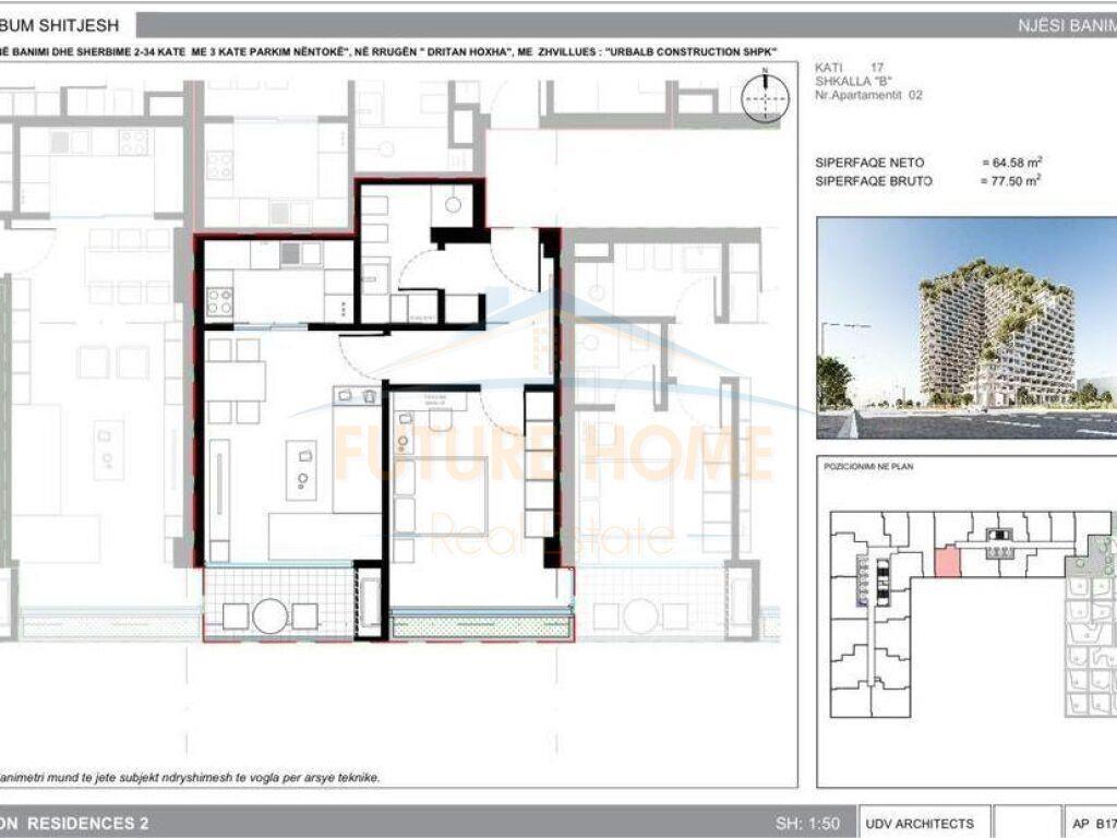 Disponojmë Apartament 1+1, për Shitje