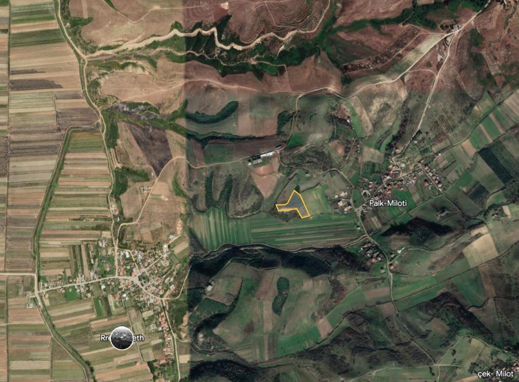 Ullishte ne Patk Milot (2 km nga deti Spille)me 230 rrenje.