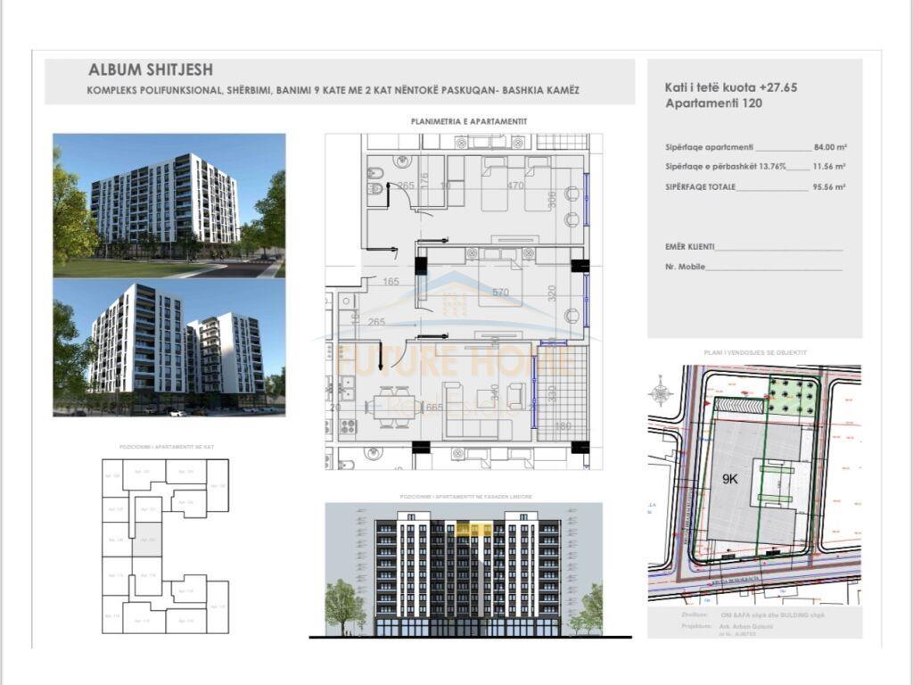 Shitet, Apartament 2+1, Paskuqan, Tirane