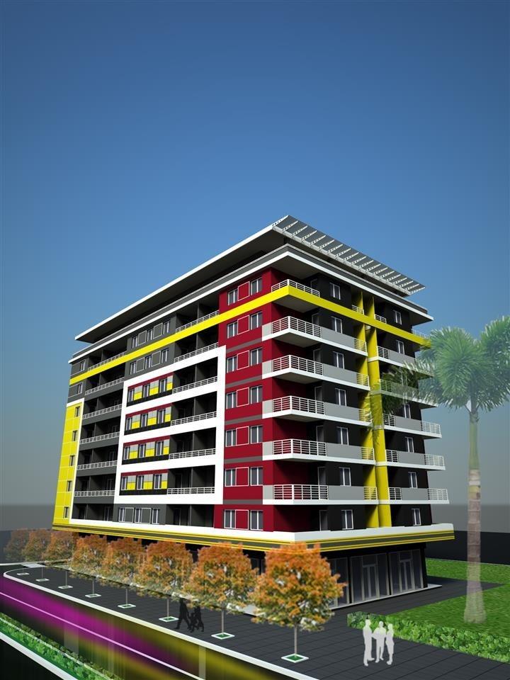 SHITEN 12 APARTAMENTE 2+1 & 3+1 DHE DYQANE 140M DERI 250M