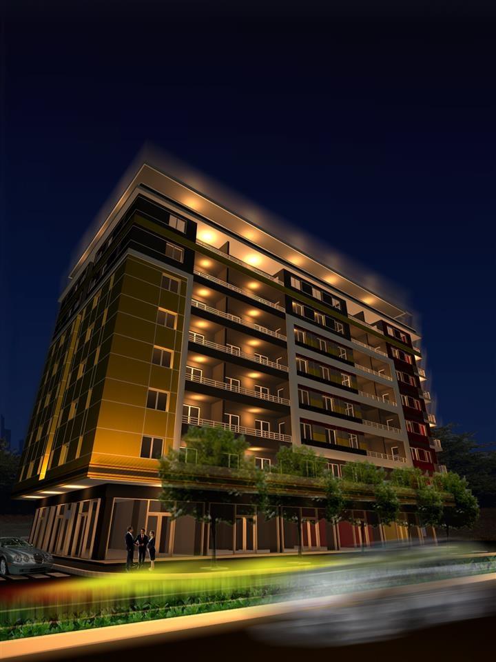 SHITEN 12 APARTAMENTE 2+1 & 3+1 DHE DYQANE 140M DERI 250M