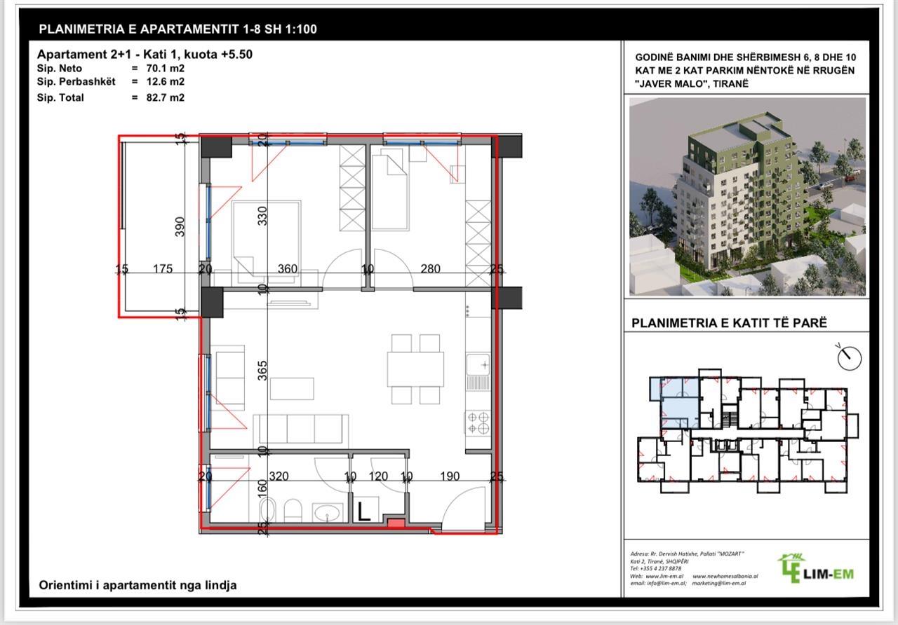 “BLV I RI I LANES”SHITET SUPER APARTAMENT 2+1 VIVA REZIDENCE