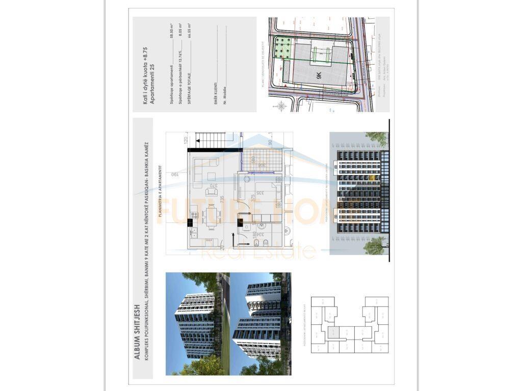 Shitet Apartament 1+1