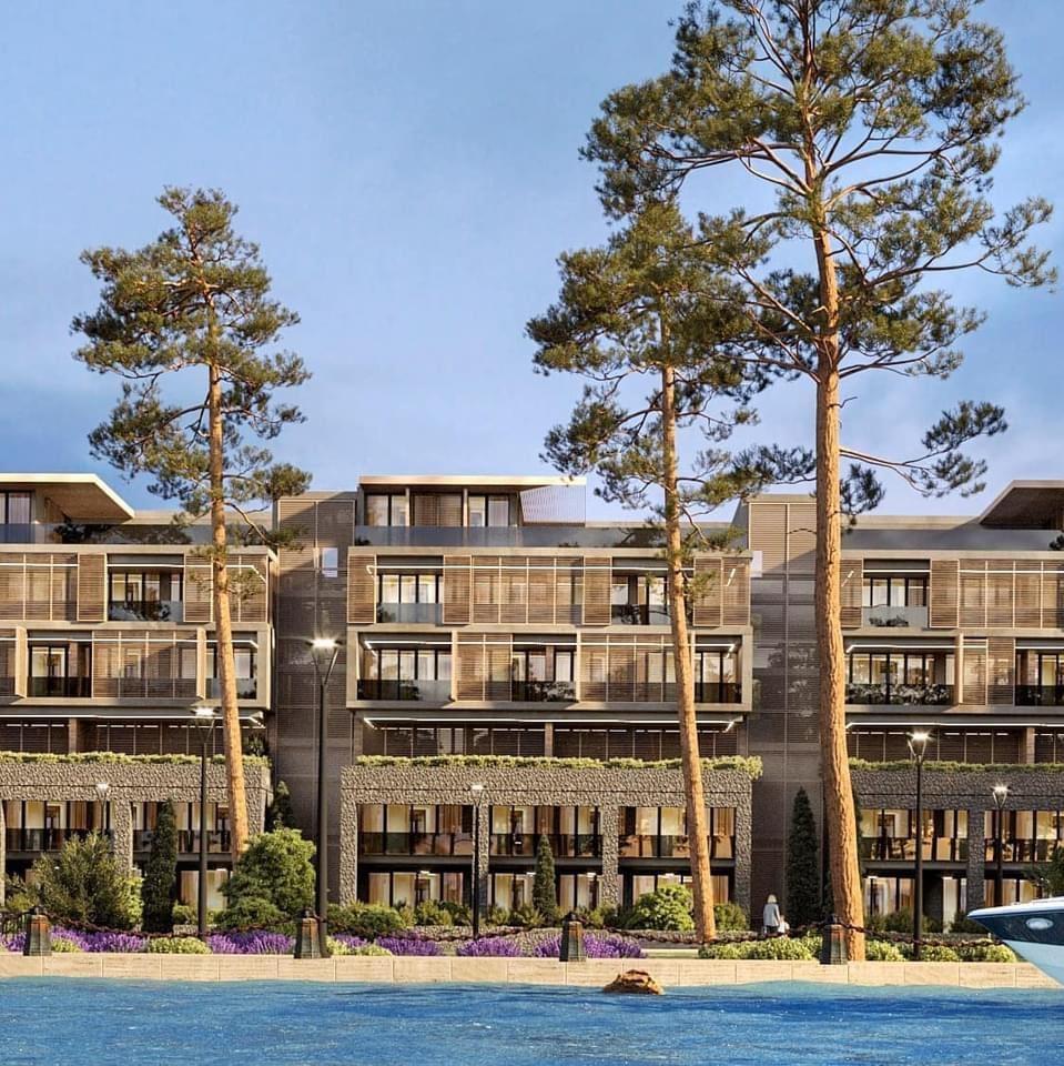 SHITET APARTAMENT 1+1 TEK LALZI MARINA SEASIDE 165000 EURO