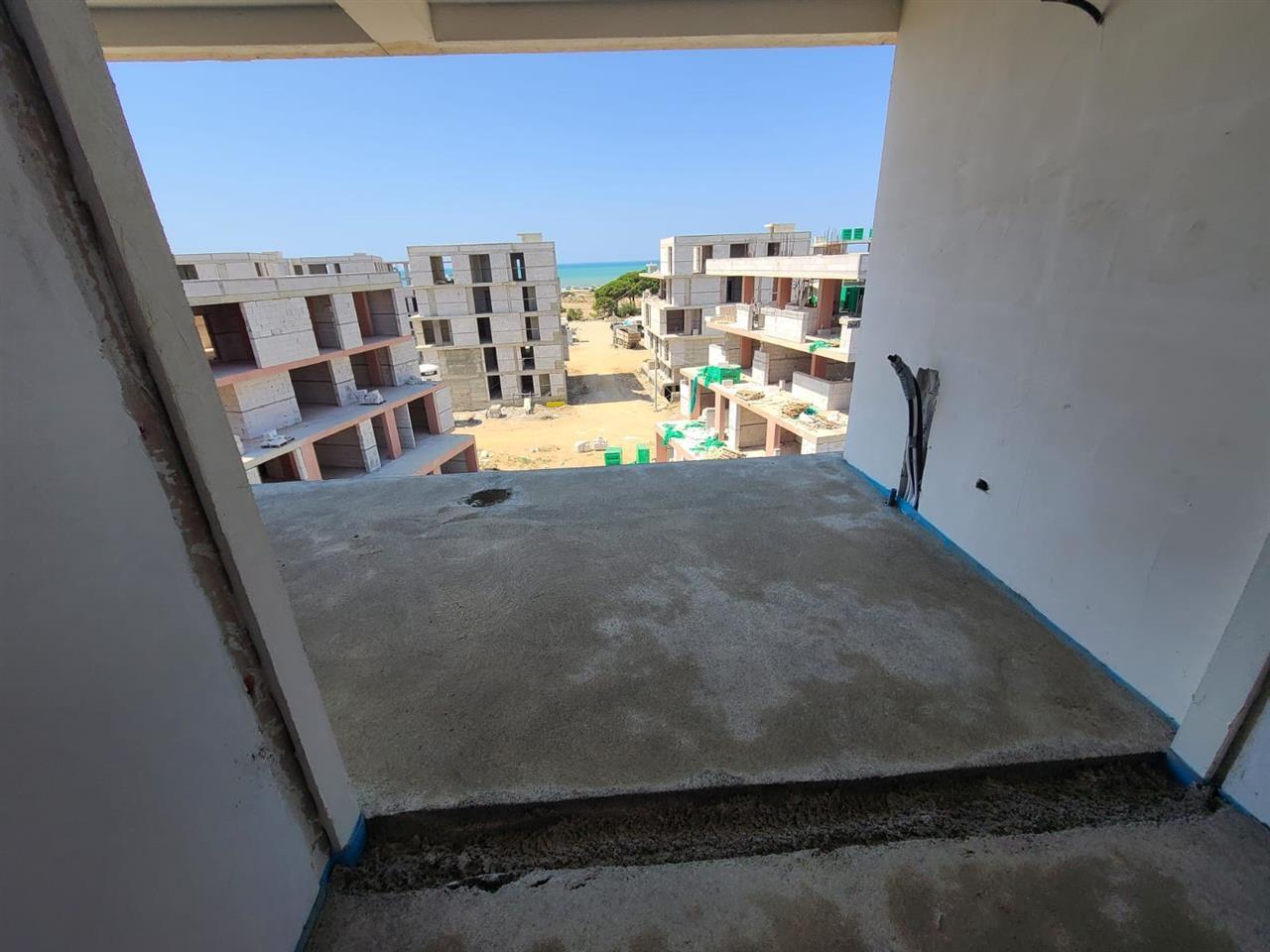 SHITET APARTAMENT 1+1 TEK LALZI MARINA SEASIDE 165000 EURO