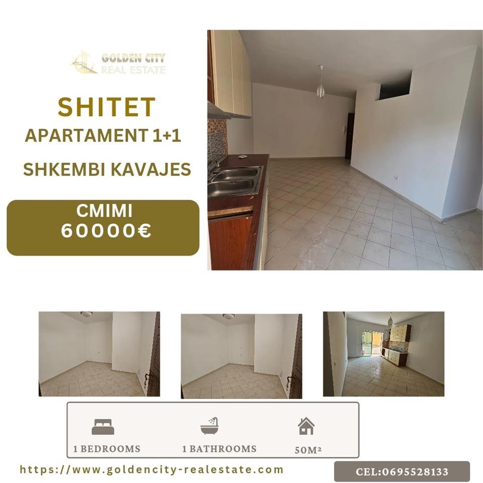 Shitet apartament 1+1
