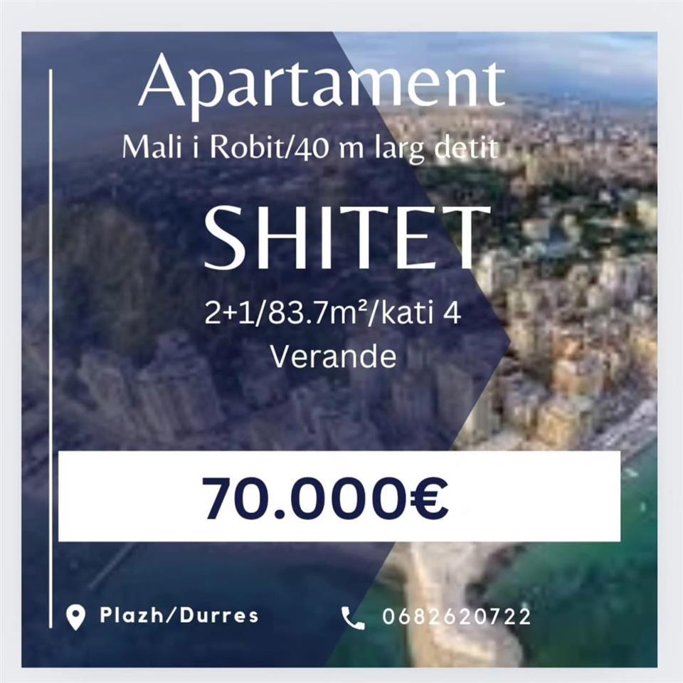 shitet apartament mali i robit