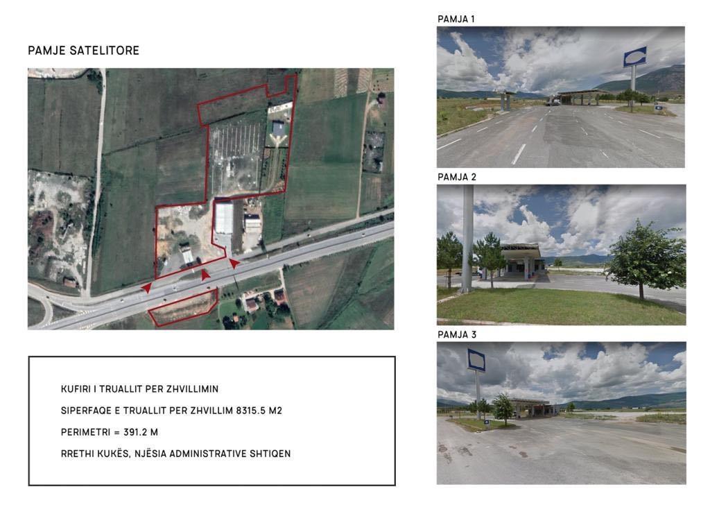Shitet toke 2500 m2 ne Autostrade
