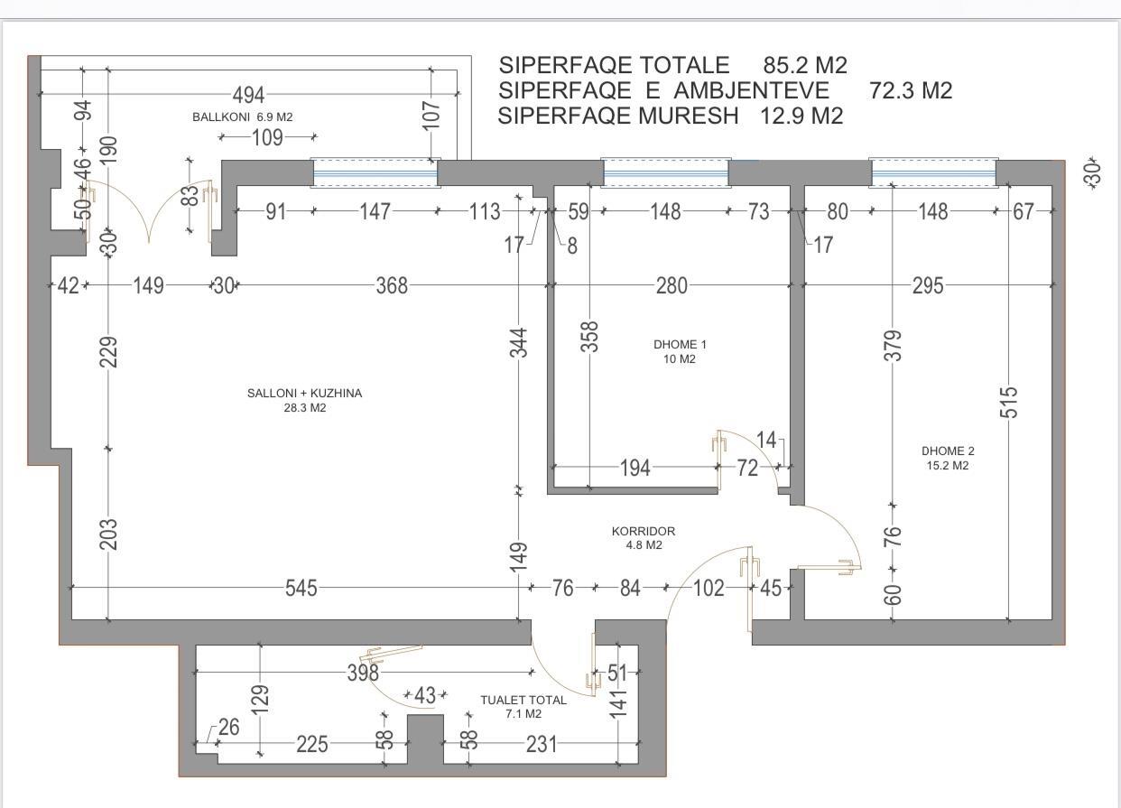 QENDER – Shitet 2+1 (Mundesi Ndarje )