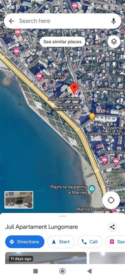 Jepet me qera ditore gazoniere në lungomare