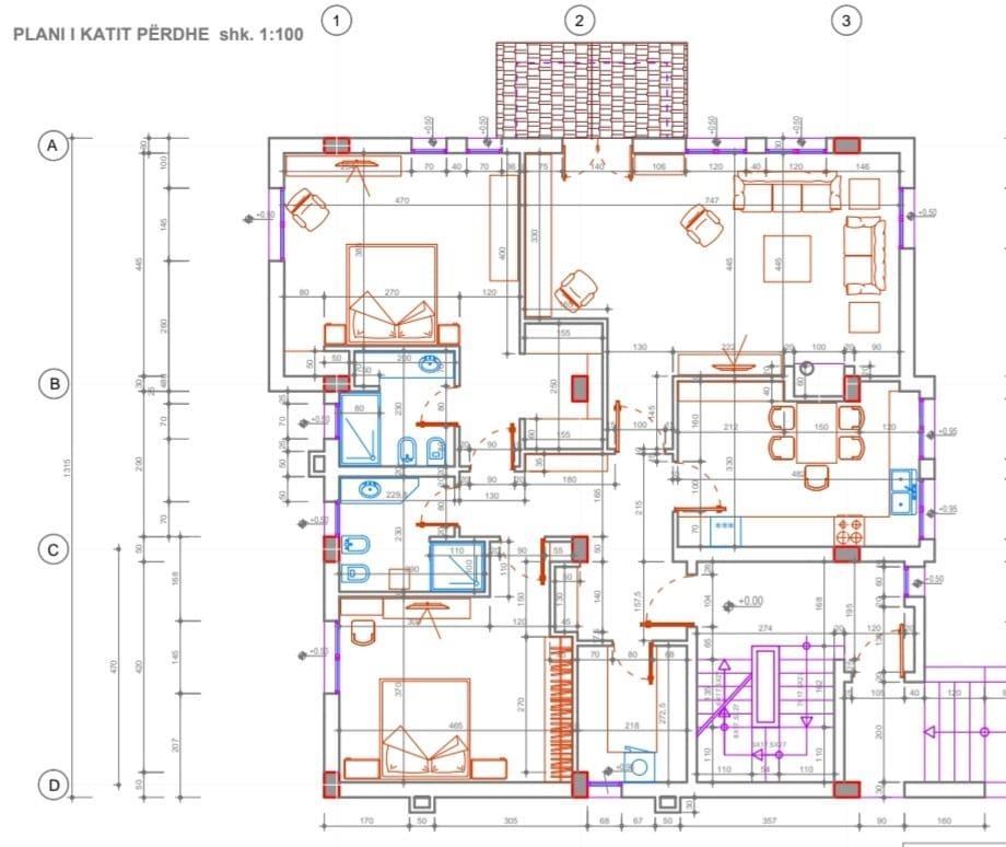 VILË 3-KATËSHE ME QERA, AKACIA HILLS 2
