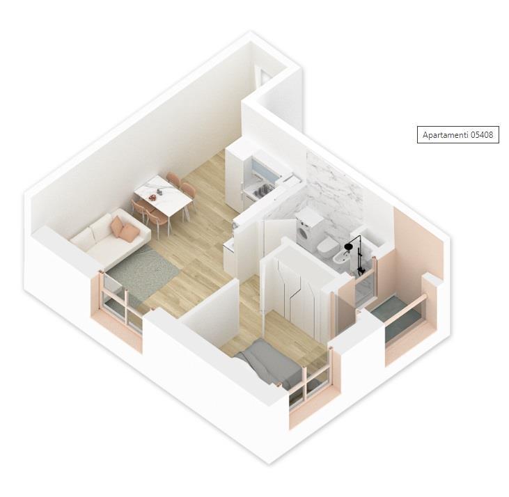 Apartament 2+1,cmimi me i mire ne zone