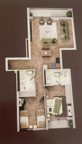 APARTAMENT NE SHITJE NE UNIVERS CITY