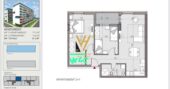 SHITET APARTAMENT 2+1+2 TE UNIVERSI CITY 86.600 E