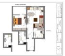 Shitet 2+1 apartament super i areduar