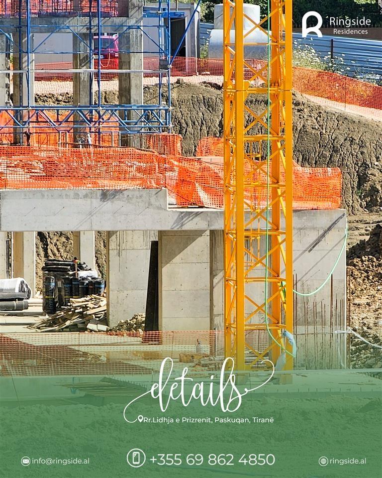 SHITET APARTAMENT 1+1 PASKUQAN TIRANE