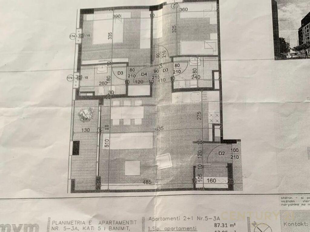 Qira apartament ose ambient per zyra 2+1+2 ne Komun