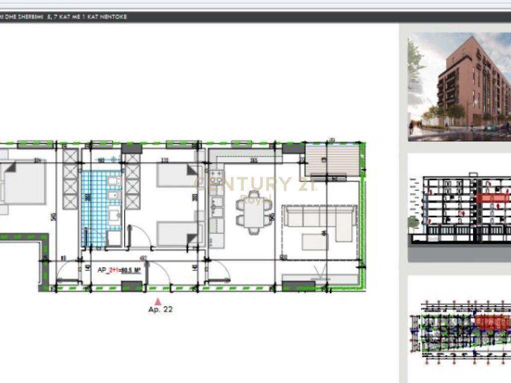 Shesim apartament te tipologjise 2+1 ne Paskuqan.royal99129