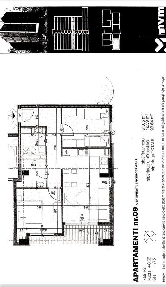 Okazian apartament 2+1+2 ish fusha aviacionit