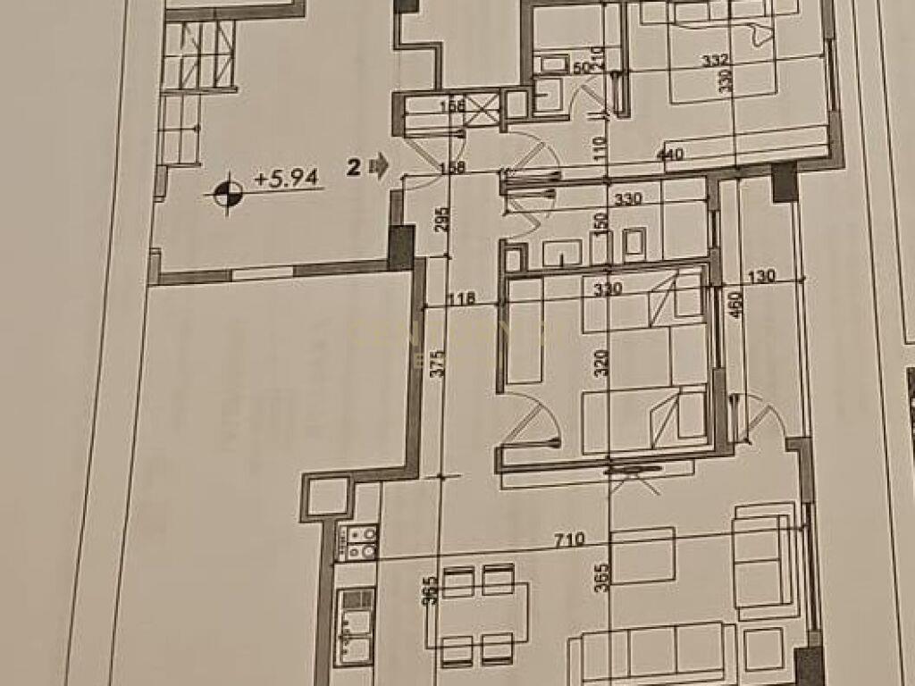 Qira Apartament 2+1+1+Ballkon Tek Porcelani €700