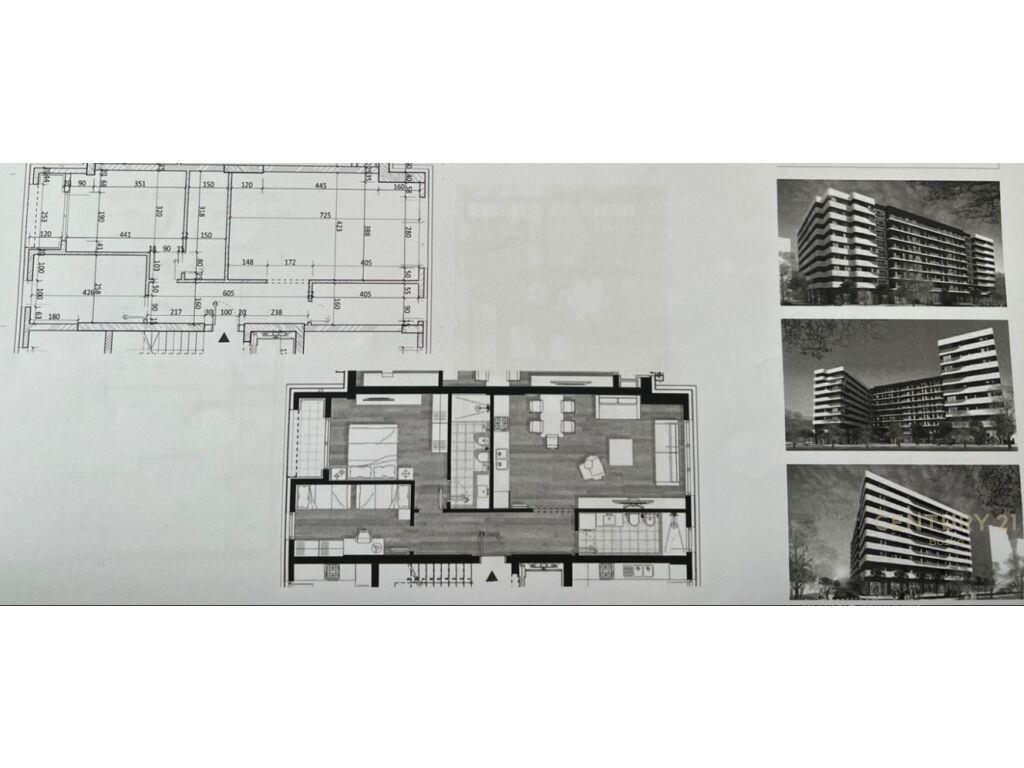 Shitet 2+1 me cmim 1460euro/meter, ne Don Bosco
