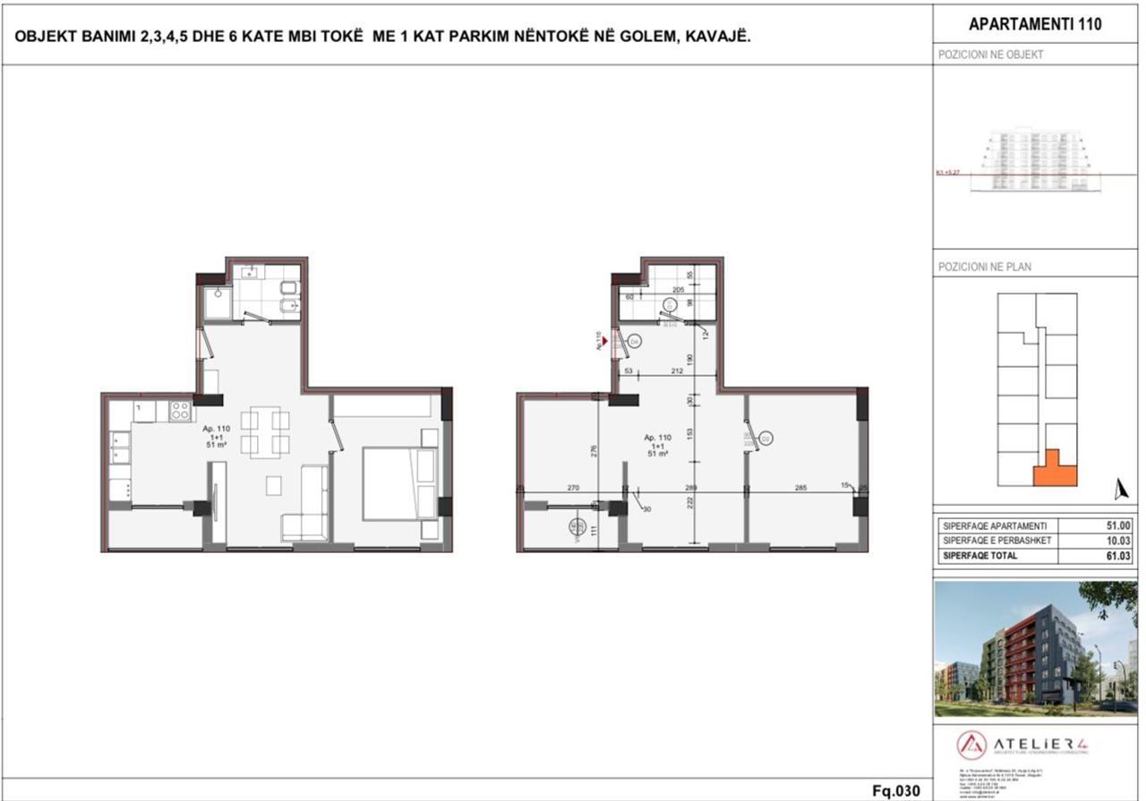 SHITET APARTAMENT 1+1 NE GOLEM! MUNDESI PAGESE ME KESTE