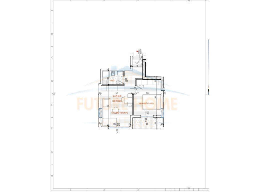 Shitet, Apartament 1+1, Ish Parku, Tirane.