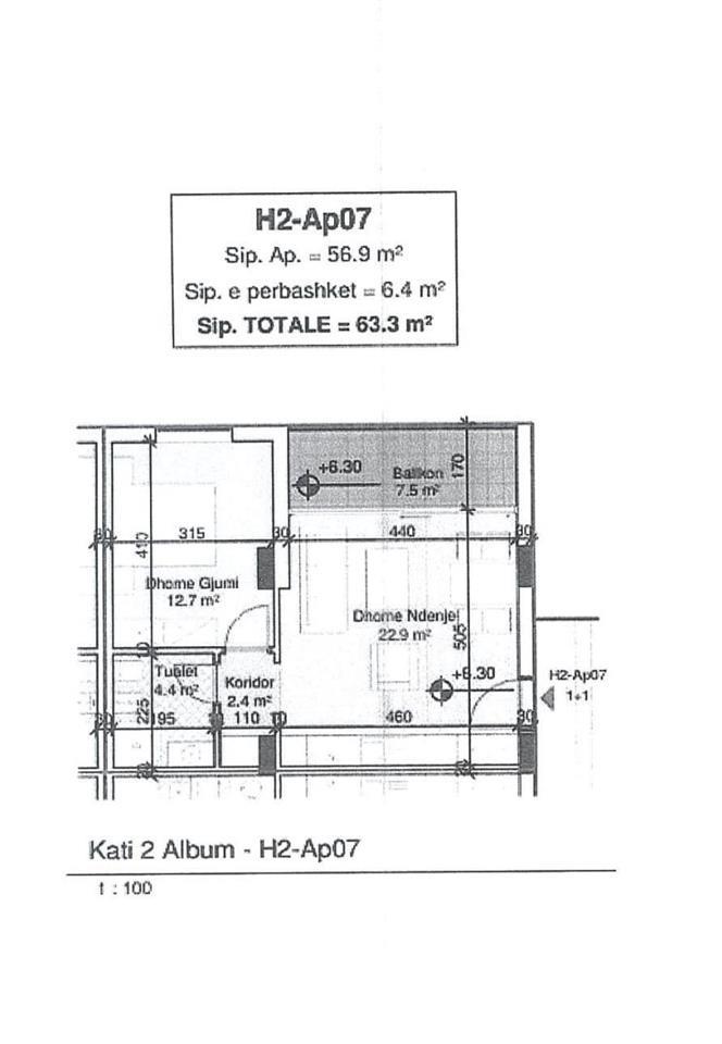Shitet, Apartament 1+1, Hamallaj, Durrës