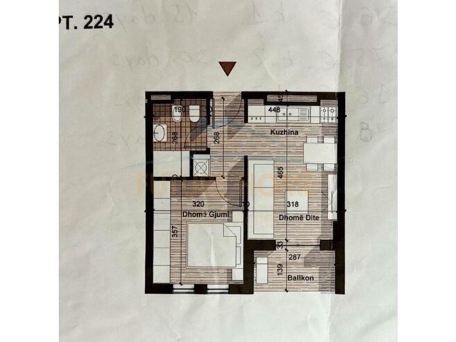 Okazion shitet apartament 1+1 Univers City