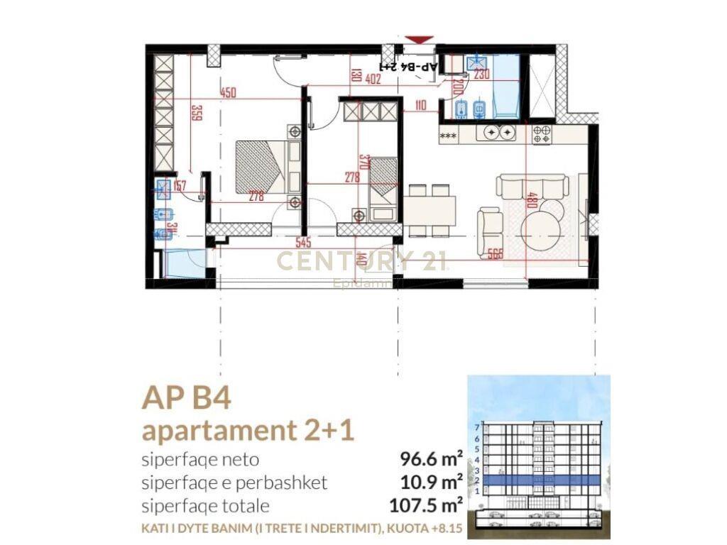Apartament 1+1 në Shitje në Kavajë !!