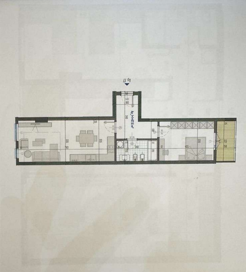 Shitet Apartament 1+1 Bulevardi Berisha Kamëz