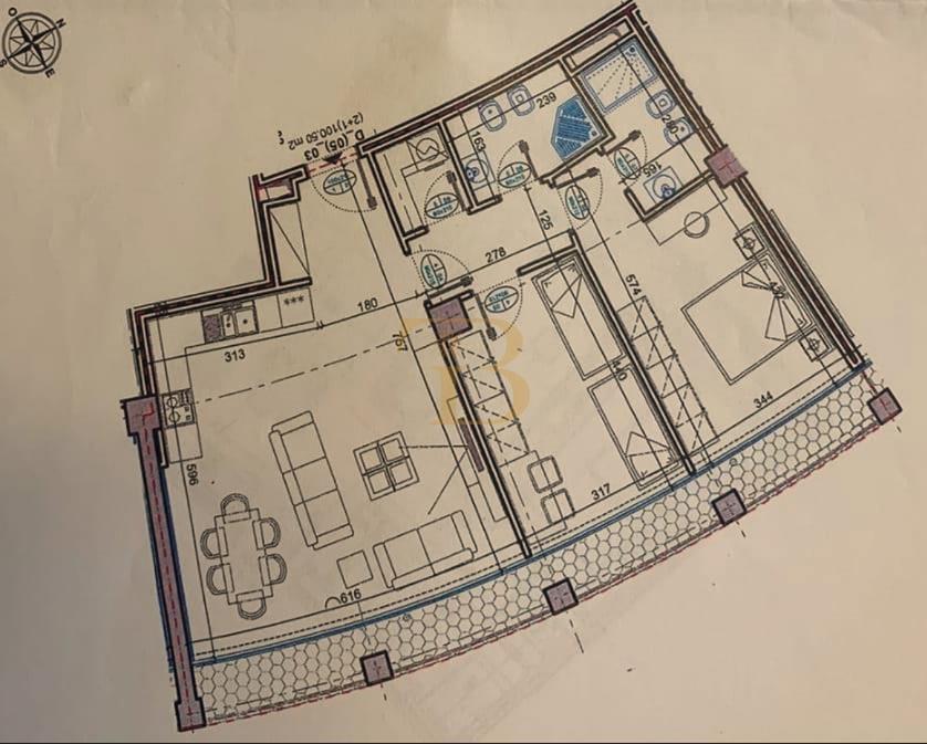 Apartament 2+1+2 në shitje, Lake View Residence