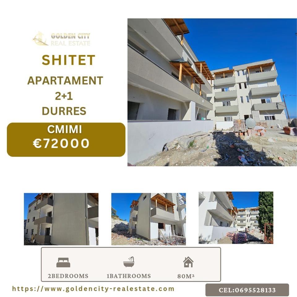 Shitet apartament 2+1