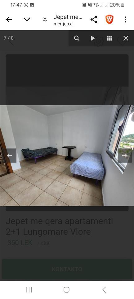Jepet me qera Lungomare 2+1 per stundent