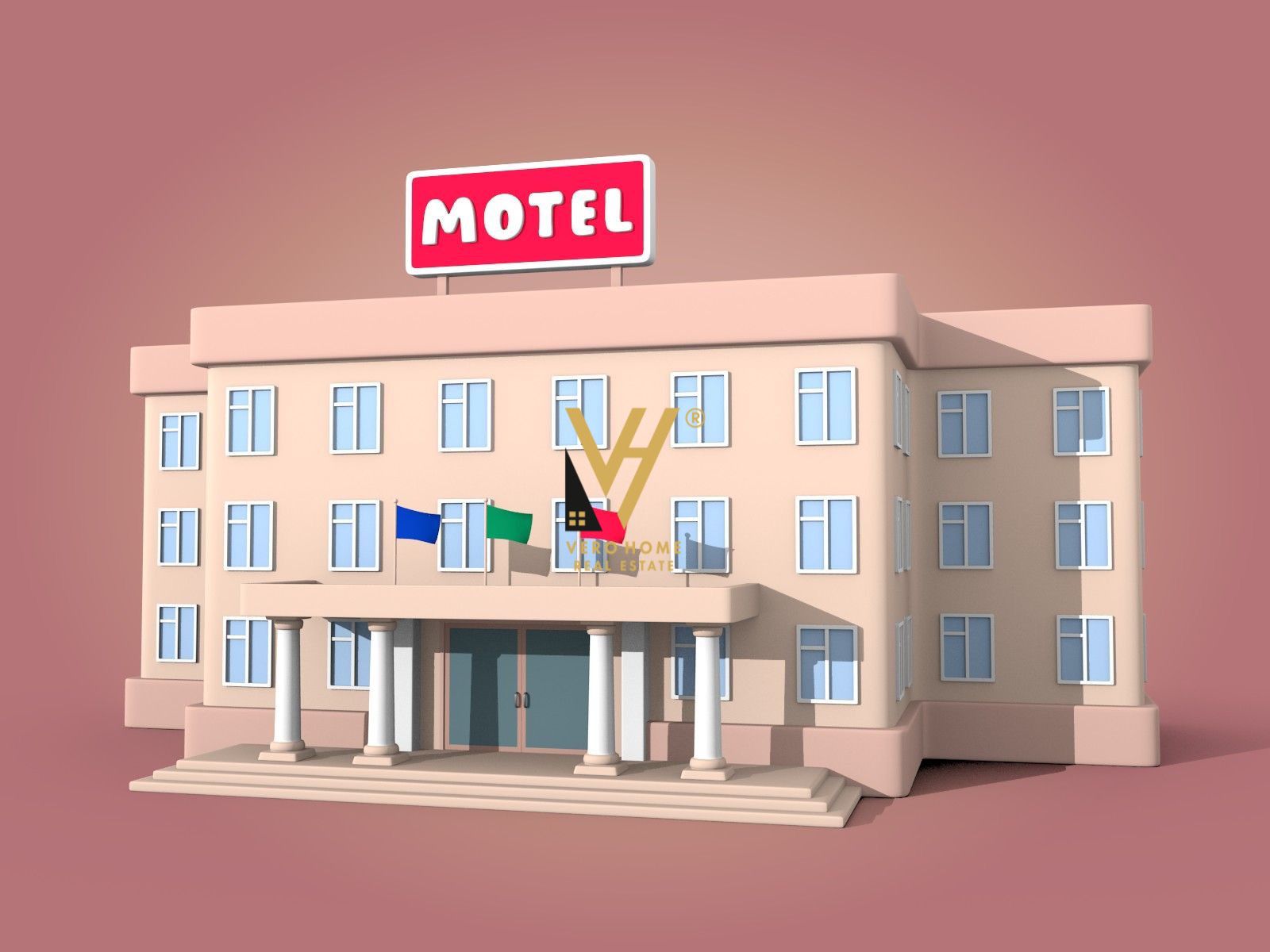 SHITET MOTEL TRE KATESHE NE PEZE 850.000 EURO