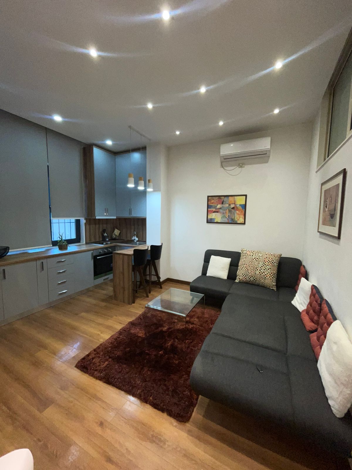 Apartament me qira 1+1 tek 9-Katshet