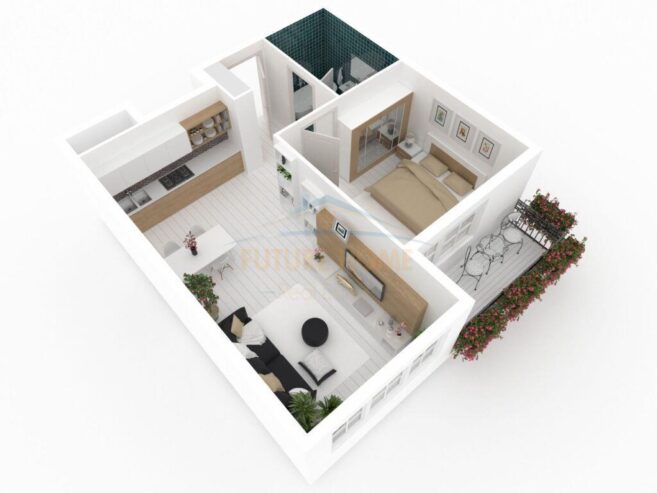 Disponojmë Apartament 1+1 për Shitje tek Clover Residenc