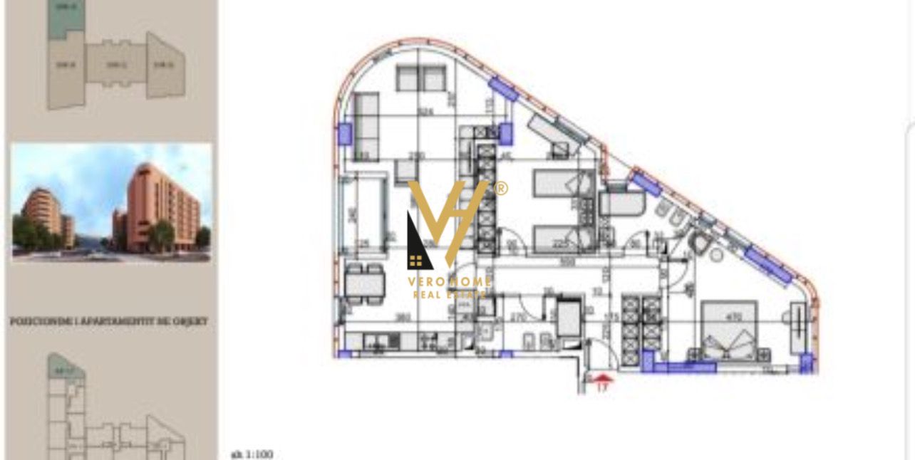 ZYRE 130 M2 ME QERA TE KOM. OASIS 920 EURO