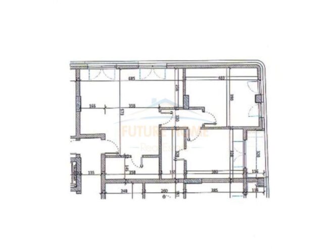 Shitet apartament 2+1+2 Paralel Living Don Bosko