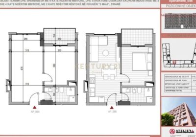 SHITET APARTAMENT 1+1 TEK RRUGA 5 MAJI!!DREAM102171