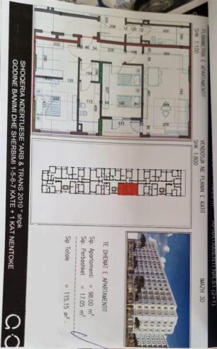 Shiten apartamente ne Kamez