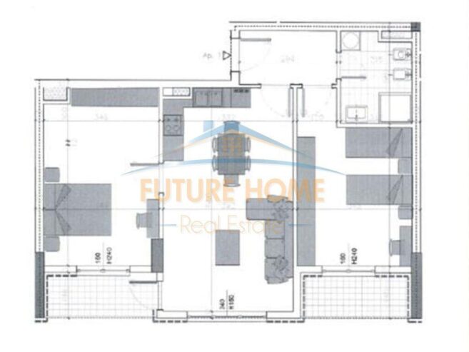 Shitet, Apartament 2+1, Kompleksi Univers City