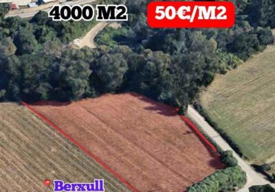 Toke ne Shitje 4000m2 Berxull