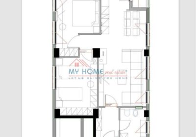 Apartament 2+1 Ne Shitje Te Kompleksi Aura Tirane