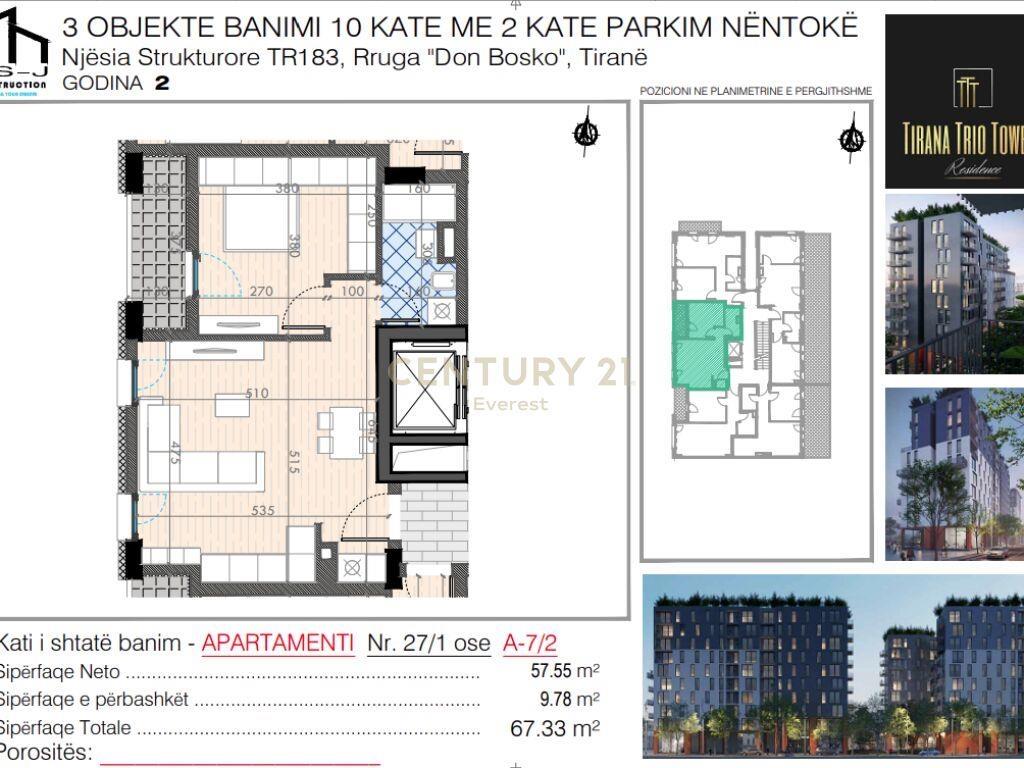 SHESIM APARTAMENT 1+1, DON BOSKOeverest103233