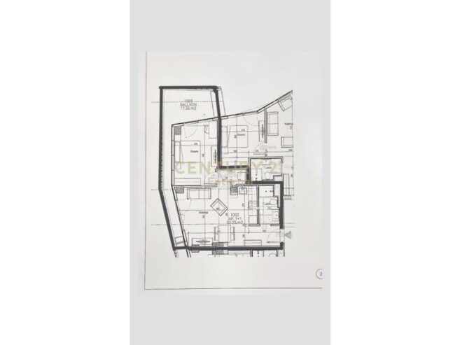 Shitet Apartment 1+1+1 Sheshi Skënderbej (Qendër) 360,000 €